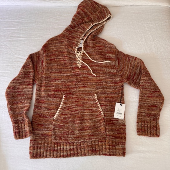 RE/DONE 90s Baja Space-Dye Knitted Hoodie - Picture 2 of 5